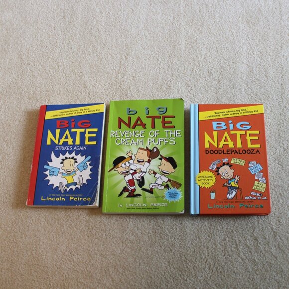3 "Big Nate" books - reading level 7-12 yrs. old - Picture 2 of 4